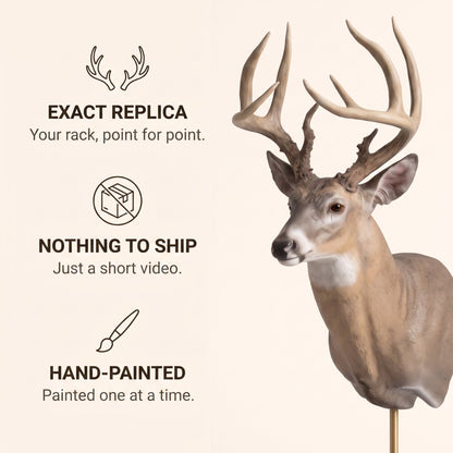 Custom Miniature Trophy Mount
