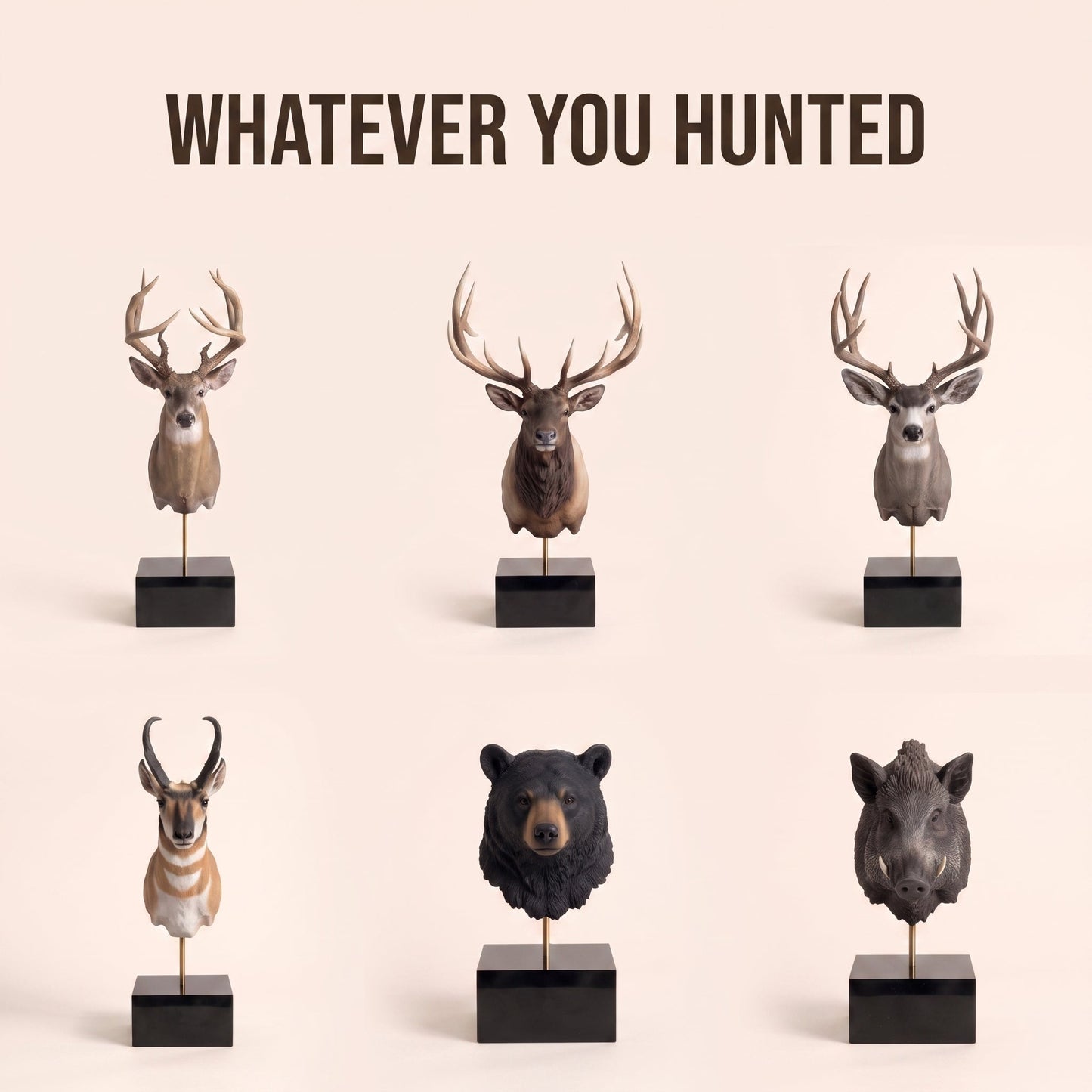 Custom Miniature Trophy Mount